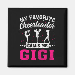 My Favourite Cheerleader Calls Me Gigi Mother's Da Magnet