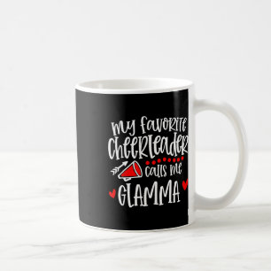 My Favourite Cheerleader Calls Me Glamma Funny Che Coffee Mug