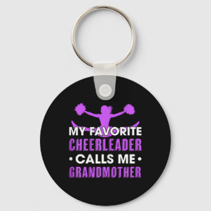 My Favourite Cheerleader Calls Me Grandmother Chee Key Ring