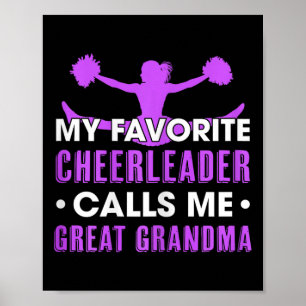 My Favourite Cheerleader Calls Me Great Grandma Ch Poster
