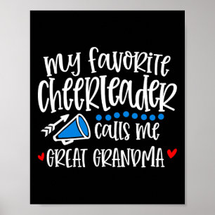 My Favourite Cheerleader Calls Me Great Grandma Fu Poster