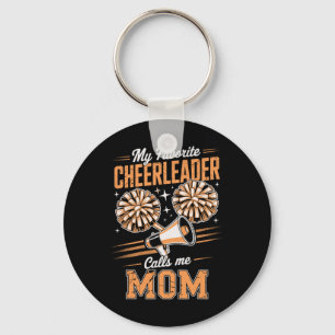 My Favourite Cheerleader Calls Me Mum Key Ring