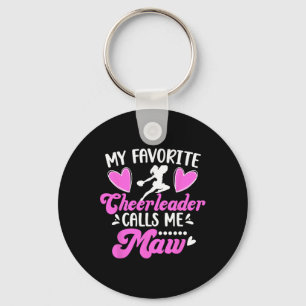 My Favourite Cheerleader Maw Cheer Maw Cheerleadin Key Ring