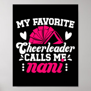 My Favourite Cheerleader Nani Cheer Nani Cheerlead Poster