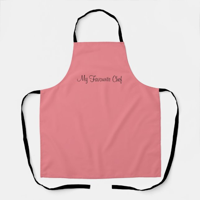 My Favourite Chef Apron (Front)