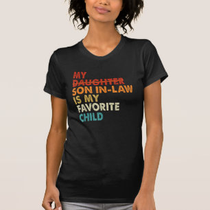My Favourite Child Retro Mum Mother In Law T-Shirt