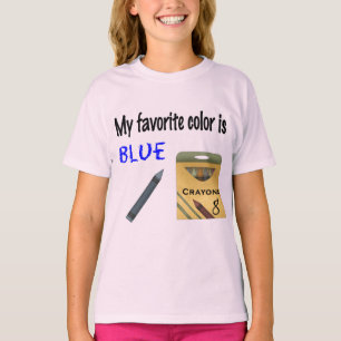 My Favourite Colour is Blue T-Shirt
