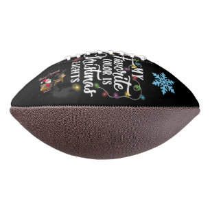 My Favourite Colour Is Christmas Lights Football
