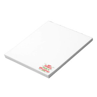 My Favourite Colour Is Christmas Lights  Notepad