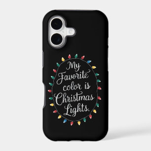 My Favourite Colour Is Christmas Lights Xmas Holid