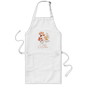 My Favourite Colour Is October –Autumn Leaves & Pi Long Apron