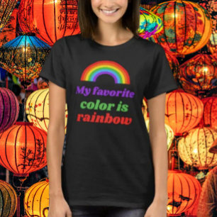 My Favourite Colour Is Rainbow T-Shirt