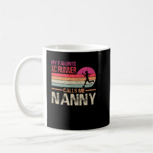 My Favourite Cross Country Runner Calls Me Nanny - Coffee Mug