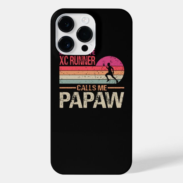 My Favourite Cross Country Runner Calls Me Papaw - iPhone Case (Back)