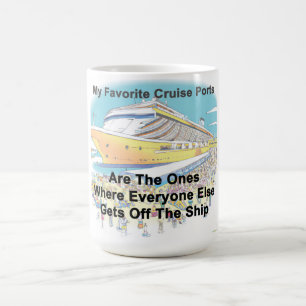 My Favourite Cruise Ports - Coffee Mug