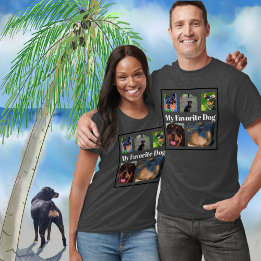 My Favourite Dog Create Your Own 6-place T-Shirt