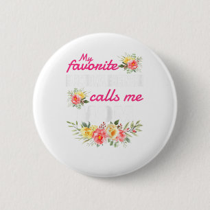 My Favourite Electrical Engineer Calls Me Mum 6 Cm Round Badge