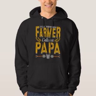 My Favourite Farmer Calls Me Papa Farming Papa Men Hoodie