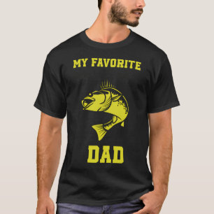 My Favourite Fishing Buddy Calls Me Dad , Funny qu T-Shirt