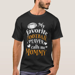 My Favourite Football Player Calls Me Mummy Long S T-Shirt