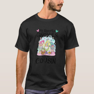 My Favourite Gnomies Call Me Cousin Easter Family T-Shirt
