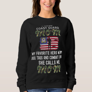 My Favourite Hero Wears Combat Boots Proud Coast G Sweatshirt