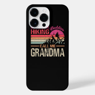 My Favourite Hiking Buddies Call Me Grandma Vintag iPhone 14 Pro Max Case