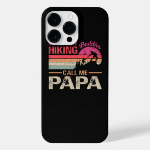 My Favourite Hiking Buddies Call Me Papa Vintage F iPhone 14 Pro Max Case