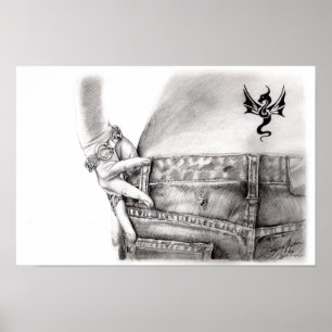 My Favourite Jeans Poster