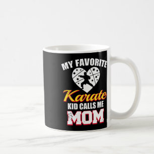 My Favourite Karate Fighter Kid Calls Me Mum Funny Coffee Mug
