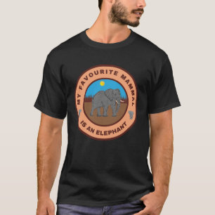 My favourite mammal is an Elephant T-Shirt