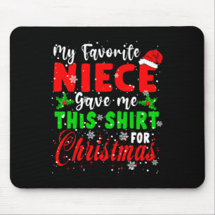 My Favourite Niece Gave Me This Christmas Santa Fa Mouse Pad