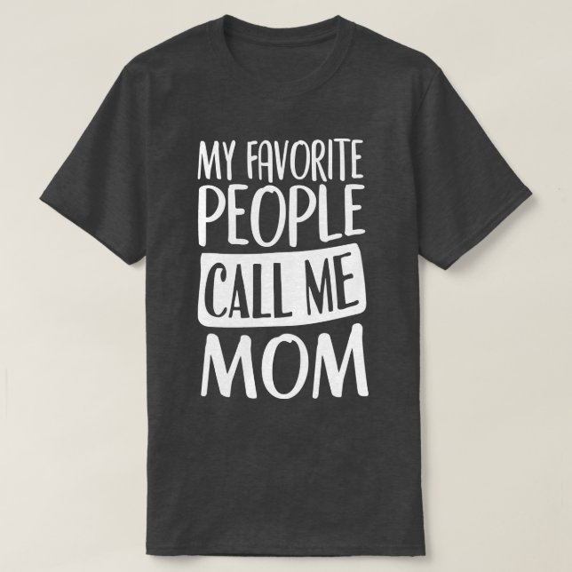 my favourite nurse calls me mum T-Shirt (Design Front)