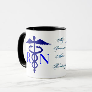 My Favourite Nurse Mug (Personalise It)