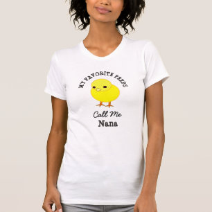 My Favourite Peeps Call Me Nana Grandma Shirt
