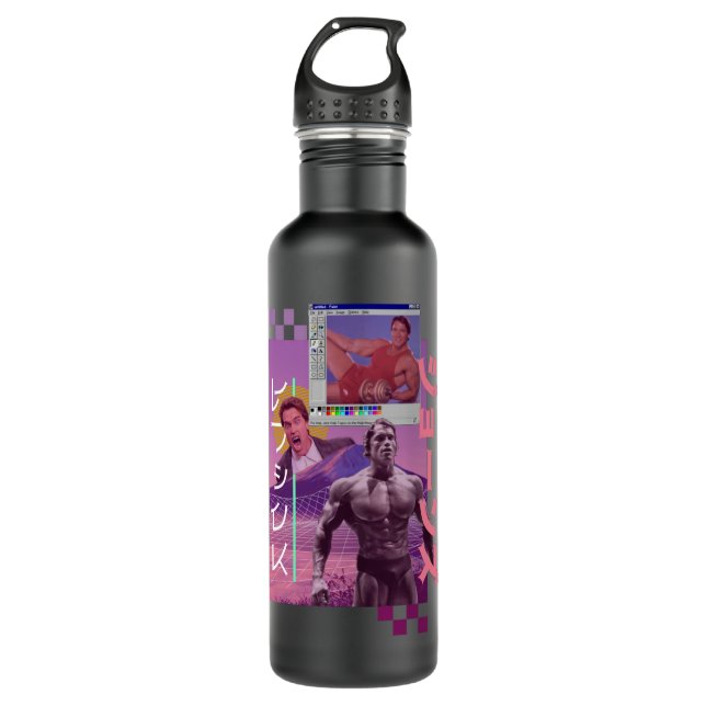 My Favourite People Arnold Schwarzenegger Meme Ter 710 Ml Water Bottle (Front)