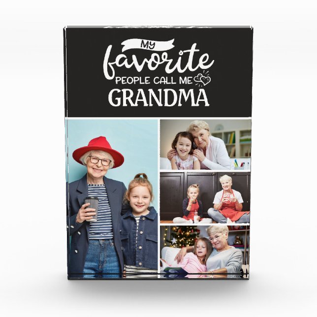 My favourite people call me| 4 family photo collag (Front)