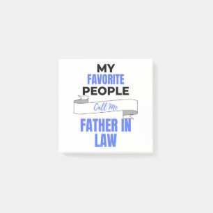 My Favourite People Call Me Father In Law 2 Post-it Notes