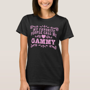 My Favourite People Call Me Gammy T-Shirt