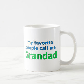 my favourite people call me grandad coffee mug