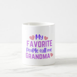 My Favourite People Call Me Grandma Coffee Mug