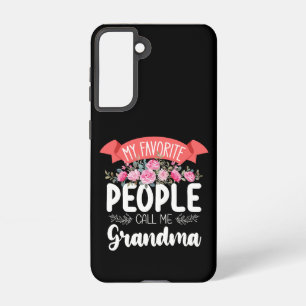 My Favourite People Call Me Grandma Mother's Day Samsung Galaxy Case