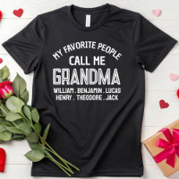My Favourite People Call Me Grandma Mother's Day