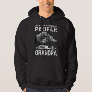My Favourite People Call Me Grandpa Father's Day Hoodie