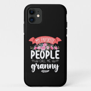 My Favourite People Call Me Granny Mother's Day iPhone 11 Case