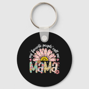 My Favourite People Call Me Mama Mothers Day Girly Key Ring