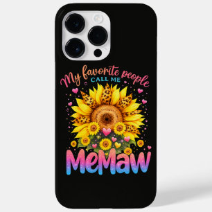 My Favourite People Call Me Memaw Mothers Day Case-Mate iPhone 14 Pro Max Case