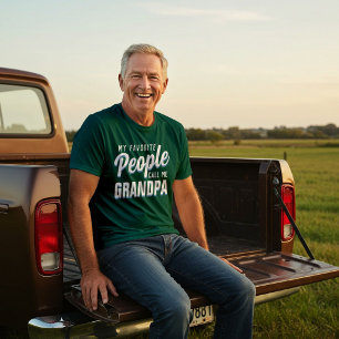 "My Favourite People Call Me" Men's T-Shirt