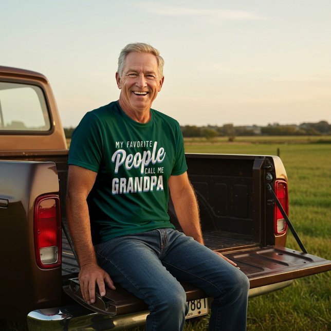 "My Favourite People Call Me" Men's T-Shirt (Creator Uploaded)