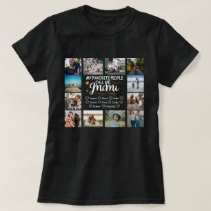 My Favourite People Call Me MiMi Custom Photo T-Shirt